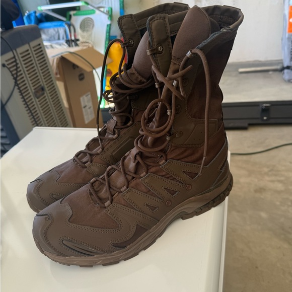 Salomon XA Forces Jungle Tactical Boots (Color: Earth Brown) Size 13. - Picture 1 of 5